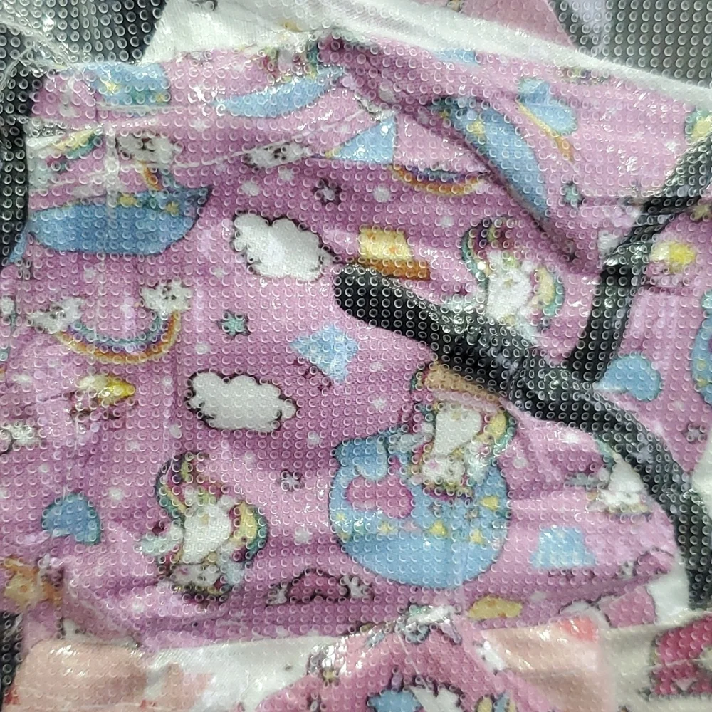 💥50% sale💥 NEW 6pc Unicorn fabric toddler masks #1052
